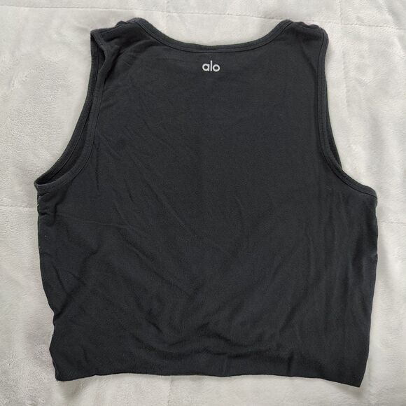 Alo Cover Twist Hem Tank - Picture 2 of 4
